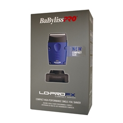 BABYLISS PRO LO-PROFX SHAVER COMPACT BLUE
