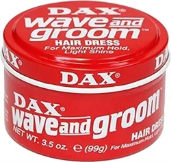 DAX Wave & Groom Hair Dress 3.5oz Red(EA)
