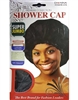 DONNA SHOWER CAP SUPER JUMBO BLACK #22164 (12PC)