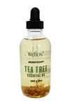 Wellos Aromatherapy Tea Tree Essential Oil for Hair & Skin 4 Oz