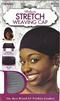 DONNA DELUXE STRETCH WEAVING CAP BLACK #22531 (12PC)