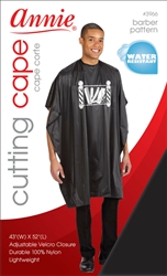 Annie Cutting Cape Barber Pattern Black #3966