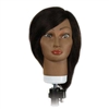 Annie Hairkins Series Mannequin Head 14 Inch-16 Inch Eunice 100% Human Hair #4808