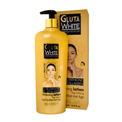 GLUTA WHITE WHITENING LOTION 16.9 OZ