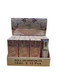Rose Paris Roll On Perfume Oil 10ml (12Pcs-Bx)
