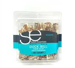 Duck Bill Hair Clip #3126GOL 55ct.(1PK)