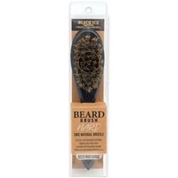 100% Horse Tail Hair Beard Handle Brush - HARD(EA)