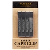 BLACK ICE - PROFESSIONAL BARBER CAPE CLIP (4pcs-pk)