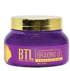 (3PK)BTL Professional BRAIDING GEL Supreme 16OZ