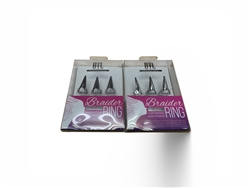 (2pcs)BTL Professional Adjustable Braider Hair Parting & Sectioning Ring