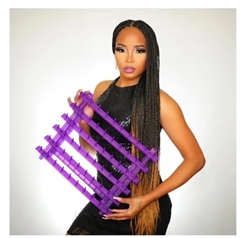 BTL Glitter Braiding Hair Rack (EA)
