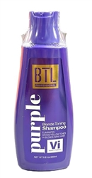 BTL Blonde Toning Purple Shampoo 9.81oz(EA)