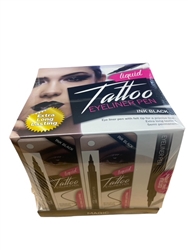Magic Matte Tattoo eyeliner #Black(12pcs)