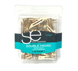 Double Prong Hair Clip #3125GOL 70ct.(1pk)