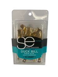Duck Bill Hair Clip #3127GOL 10ct.(12pk-DZ)