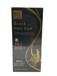 BTL Professional Black, Hair Dye Shampoo 3in1 16.9oz 500mL