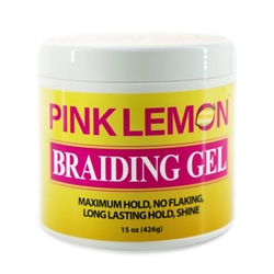 BELLATIQUE PINK LEMON BRAIDING GEL 15OZ