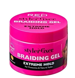 styler/fixer BRAIDING GEL EXTREME HOLD 6OZ
