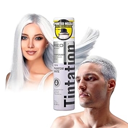 Red by Kiss Tintation Temporary Hair Color Spray #Phantom White 2.82oz(EA)
