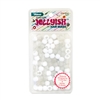 DONNA # 8753 JELLYISH BEADS 14MM CLEAR/WHITE MIX (6PC)