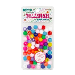 DONNA # 8760 JELLYISH BEADS 14MM ASST (6PCS)