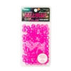 DONNA # 8763 JELLYISH BEADS 14MM GLOW/PINK (6PCS)