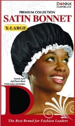 DONNA Satin Bonnet #11018 Asst.(DZ)