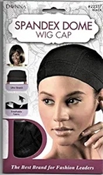 DONNA Spandex Dome Wig Cap #22217 Black(DZ)
