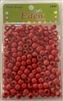 EDEN Hair Bead Medium #BR9RED Large Pk(1pk)