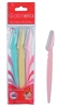 GABRIELLA EYEBROW RAZOR STRAIGHT 3PC/PK - 10PK
