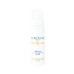 PERUVIAN WHITE MIRACLE STYLING SHINE FOAM 8 OZ