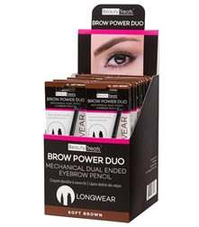 48 Wholesale Beauty Treat Brow Power Duo(24PCS/BX)2COLORS