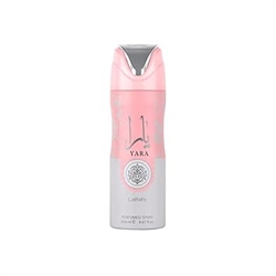 Lattafa Yara Perfumed Deodorant Spray for Unisex, 6.7oz(EA)
