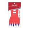 ANNIE CLAW COMB ASSORTED COLOR #24 (12 Pack)