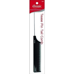 Annie Tease Pin tail comb Black#87(DZ)