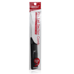 Annie Pin Tail Section Comb Black #96(DZ)