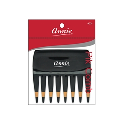 ANNIE PIK COMB TWO TONE ASSORTED COLOR #218 (12 Pack)