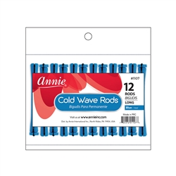 ANNIE COLD WAVE ROD LONG 12 CT BLUE #1107(DZ)