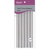 Annie Soft Twist Rollers 11/16in, 6 Count XL Heatless Hair Curlers, Gray#1209(6pk)