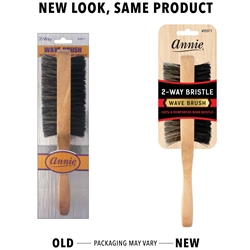 Annie Two Way Wave Boar Bristle Brush Soft and Hard#2071(6PCS)