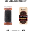 Annie Soft Military Brush 100% Pure Boar Bristles Dark Brown#2082(6pcs)