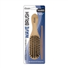 ANNIE HARD MINI WOODEN WAVE BRUSH WITH 4.8â€³ COMB (50% NYLON, 50% WHITE BOAR) #2110  (12 Pack)