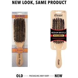 Annie Medium Wave Brush Boar Bristle #2160(6pcs)