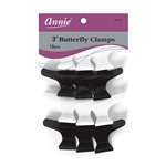 ANNIE BUTTERFLY CLAMPS 3â€³ 12 CT #3181 (12 Pack)