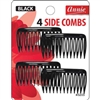 Annie Side Combs Small 4Ct Black9(DZ)