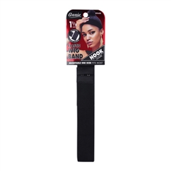 Annie Hook Wig Band 3cm Black #3456(DZ)