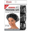 Annie Conditioning/Processing Cap XL 30ct Black #3586(12pk)