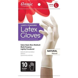 Annie Latex Gloves 10Ct #3817(12pk)
