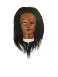 Annie Hairkins Series Mannequin Head Kinky 18 Inch-20 Inch Sophia 100% Human Hair #4810(EA)