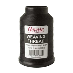 Annie High Strength Weaving Thread Black 500 Meters #4878(DZ)